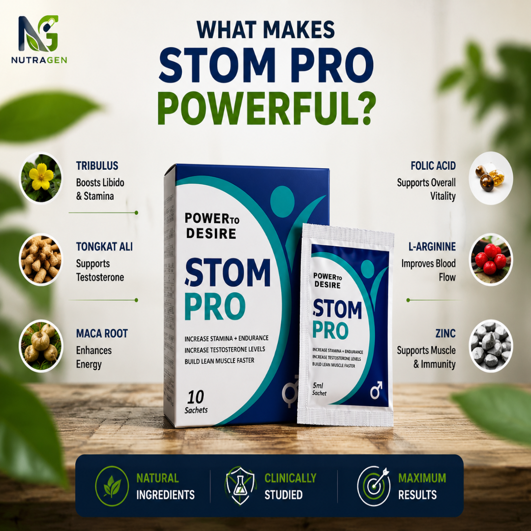 STOM PRO - Power to Desire (10 Sachets)