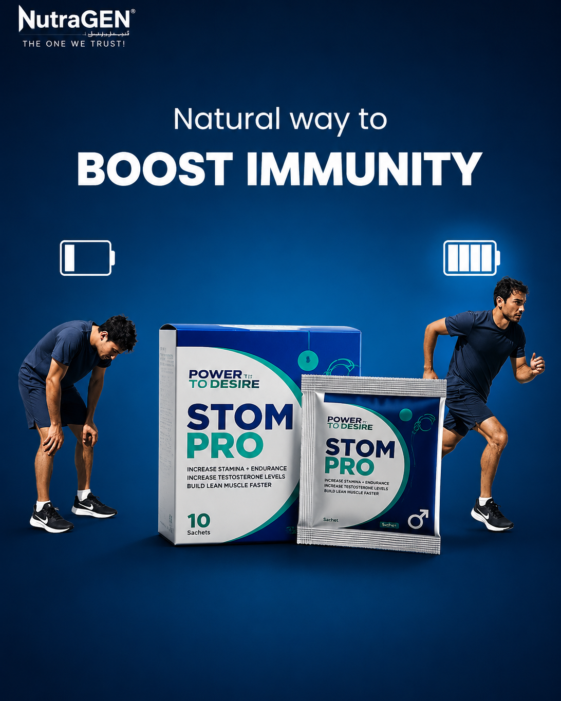 STOM PRO - Power to Desire (10 Sachets)