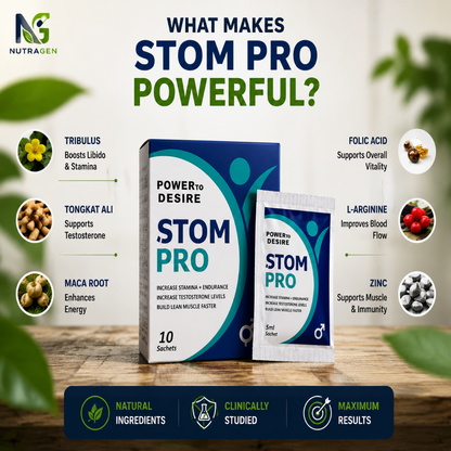 STOM PRO - Power to Desire (10 Sachets)