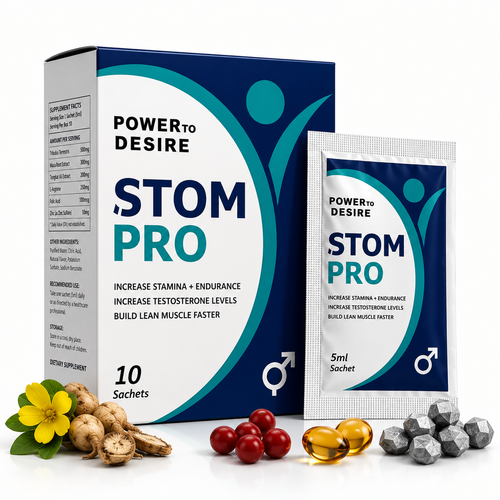 STOM PRO - Power to Desire (10 Sachets)
